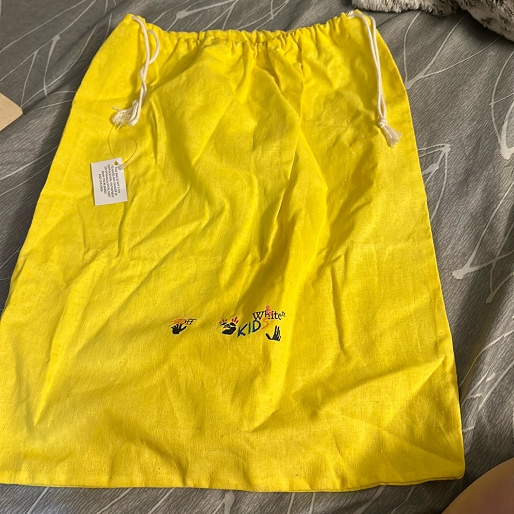 Brand new off white duffel bag
